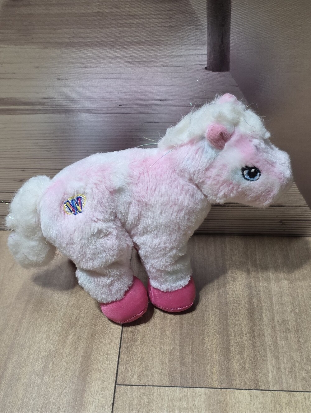 Ganz Webkinz Pink Pony Plush Stuffed Animal Toy Pink Horse